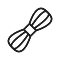 Yarn Line Icon vector