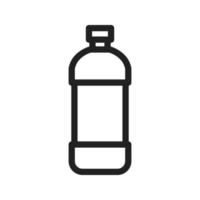 Detergent Bottle Line Icon vector