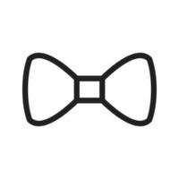 Bow Tie Line Icon vector