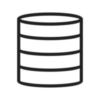 Data Center Line Icon vector