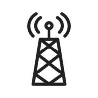 Signals Tower I Line Icon vector