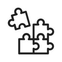 Reasoning Skills Line Icon vector