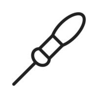 Bradawl Line Icon vector