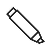 Marker Line Icon vector