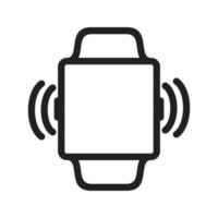 Vibration Line Icon vector
