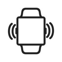 Vibration Line Icon vector