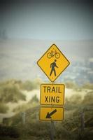 US roadsigns Trail Xing photo