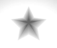 logotipo de estrella. icono de línea de estrella vector