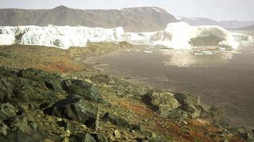 Iceberg sur la côte sud du Groenland video