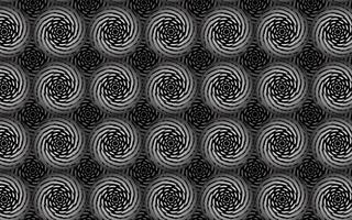 Black and white abstract design pattern, seamless monochrome background roses. vector