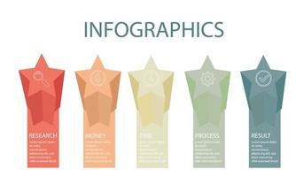 Vector Infographic design with icons. process diagram, flow chart, info graph, Infographics for business concept, presentations banner, workflow layout.