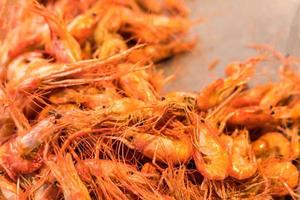 Crispy fried shrimp. photo