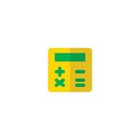 this is a calculator icon vector