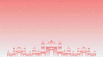 Islamic Background. Eid Mubarak Background. Ramadan Kareem Background. vector