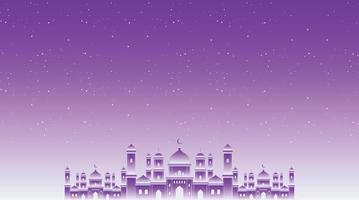 Islamic Background. Eid Mubarak Background. Ramadan Kareem Background. vector