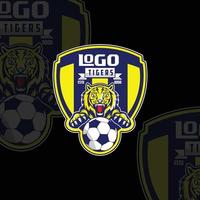 logotipo de esport de tigre vector