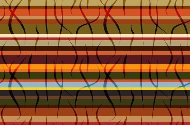 African pattern textile background, Seamless Print fabric, Ethnic handmade ornament, tribal striped motifs. Vector Afro texture, Pareo wrap dress, carpet batik banner template