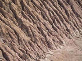 Background soil erosion coast. photo