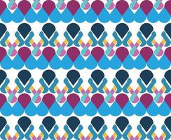 Beautiful pattern shape with colorful vector