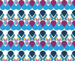 Beautiful pattern shape with colorful vector