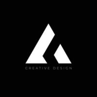 Creative A letter logo brand vector