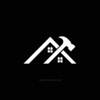 Real estate branding icon design vector