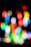 Abstract blurred background bokeh colorful light. photo