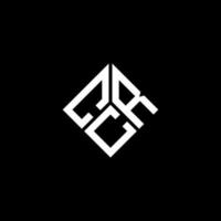 CRC letter logo design on black background. CRC creative initials letter logo concept. CRC letter design. vector