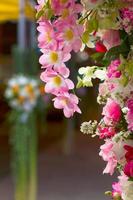 Flowers and blurred focus. photo