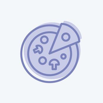 icono de fotografía plana. adecuado para el símbolo del arte. estilo de dos tonos. diseño simple editable. vector de plantilla de diseño. ilustración sencilla