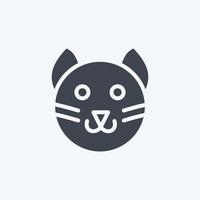 Icon Pet Photoshoot. suitable for Art symbol. Glyph Style. simple design editable. design template vector. simple illustration vector