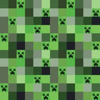 Video game inspired pattern vector