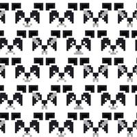 Video game inspired pattern vector