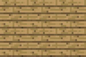 Pixel Background, Games Concept background, Resizable Seamless Vector Pattern, Oak Plate