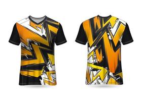 nuevo diseño de camiseta deportiva camiseta abstracta adecuada para carreras, fútbol, juegos, motocross, juegos, ciclismo. vector