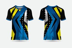 New design of Tshirt sports abstract jersey suitable for racing, soccer, gaming, motocross, gaming, cycling. vector