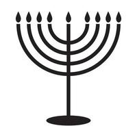 Menorah icon vector for graphic design, logo, website, social media, mobile app, UI illustratio