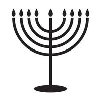 Menorah icon vector for graphic design, logo, website, social media, mobile app, UI illustratio