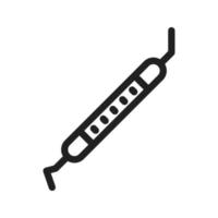 Scaler II Line Icon vector