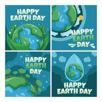 Collection of Earth Day Social Media Post