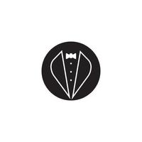 Tuxedo logo vector icon template