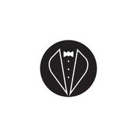 Tuxedo logo vector icon template