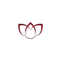 Beauty Lotus Logo Template vector