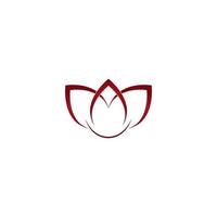 Beauty Lotus Logo Template vector