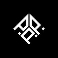 PPP letter logo design on black background. PPP creative initials letter logo concept. PPP letter design. vector