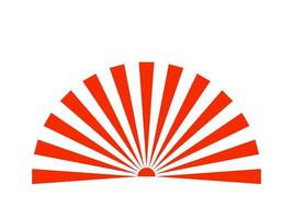 símbolo del sol naciente japonés, bandera imperial de Japón, bandera del ejército japonés