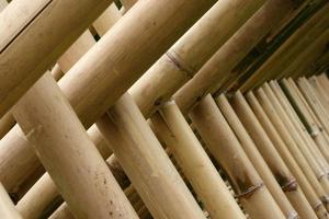 bamboo weave closeup on background, texture bamboo for background photo