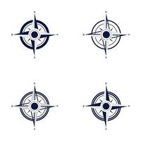 Compass Logo Template vector icon illustration design