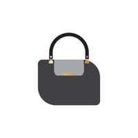 Woman bag icon vector background