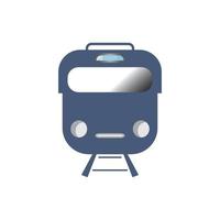 Train icon vector background